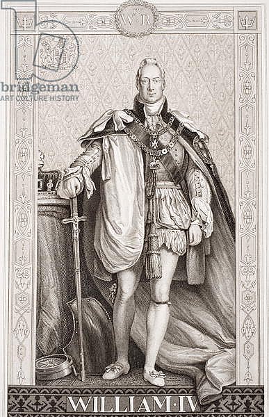 William IV from `Illustrations of English and Scottish History' Volume II