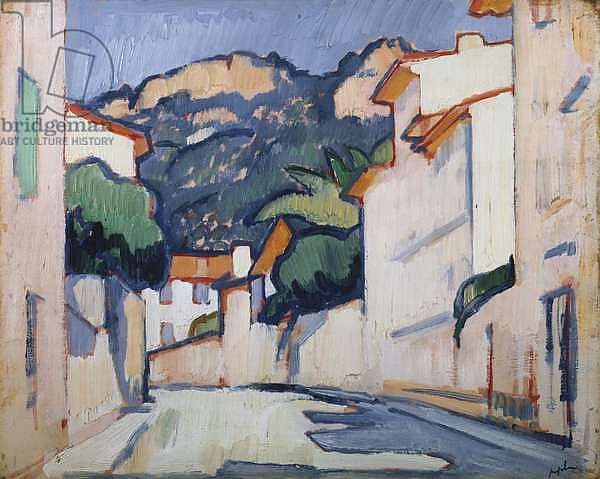 Street scene, Cassis, c.1913