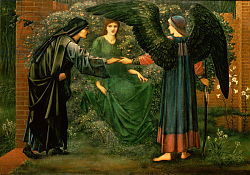 Постер Берне-Джонс Эдвард Heart of the Rose Постер Берне-Джонс Эдвард Heart of the Rose