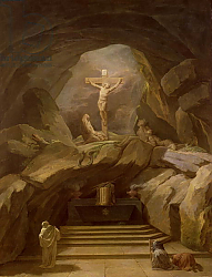 Постер Лепис Николя Study for the Chapelle du Calvaire in the Eglise de Saint-Roch Постер Лепис Николя Study for the Chapelle du Calvaire in the Eglise de Saint-Roch