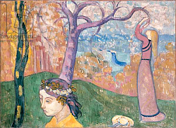 Постер Бернард Эмиль Madeleine au Bois d'Amour, 1892 Постер Бернард Эмиль Madeleine au Bois d'Amour, 1892