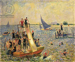 Постер Глакенс Уильям Джеймс The Float, or The Raft Постер Глакенс Уильям Джеймс The Float, or The Raft