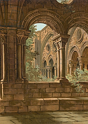 Постер Байксерас Дионисио Byzantine cloister of Tarragona Постер Байксерас Дионисио Byzantine cloister of Tarragona