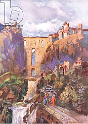 Постер Брюль Луи The Tajo Ronda, from Hutchinson's Picturesque Europe published by Hutchinson & Son, c.1930 Постер Брюль Луи The Tajo Ronda, from Hutchinson's Picturesque Europe published by Hutchinson & Son, c.1930