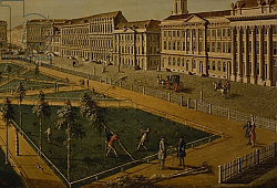 Постер Мейер Йоханн View of Wilhelmsplatz from the north, 1773 Постер Мейер Йоханн View of Wilhelmsplatz from the north, 1773