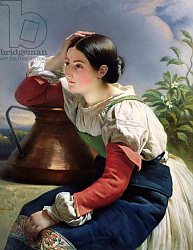 Постер Винтерхальтер Франсуа Young Italian at the Well, c.1833-34 Постер Винтерхальтер Франсуа Young Italian at the Well, c.1833-34