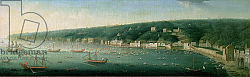 Постер Баттлер Гаспар View of Naples from the east, 1730 Постер Баттлер Гаспар View of Naples from the east, 1730