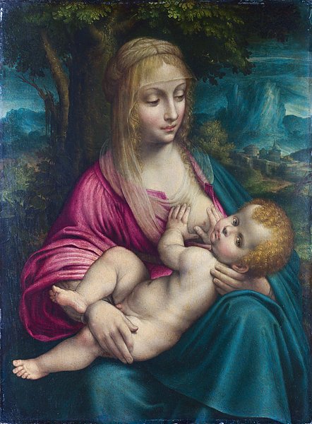 Дева Мария с младенцем 18