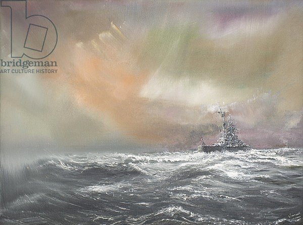 Bismarck signals Prinz Eugen 0959hrs 24/051941, 2007,