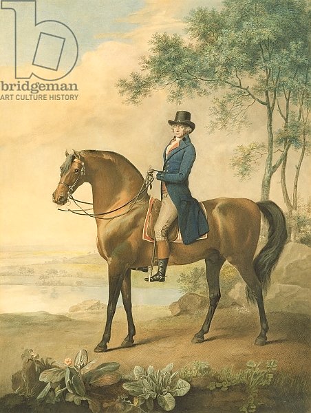 Warren Hastings on his Arabian Horse, 1796