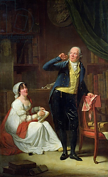 Постер Данлюкс Анри Пьер Jacques Delille and his Wife, 1802 Постер Данлюкс Анри Пьер Jacques Delille and his Wife, 1802