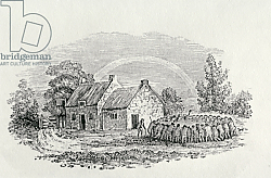 Постер Бевик Томас Cockfight Outside an Inn, c.1801, from 'Landbirds', published 1805 Постер Бевик Томас Cockfight Outside an Inn, c.1801, from 'Landbirds', published 1805
