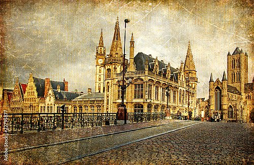 Старая готическая Бельгия