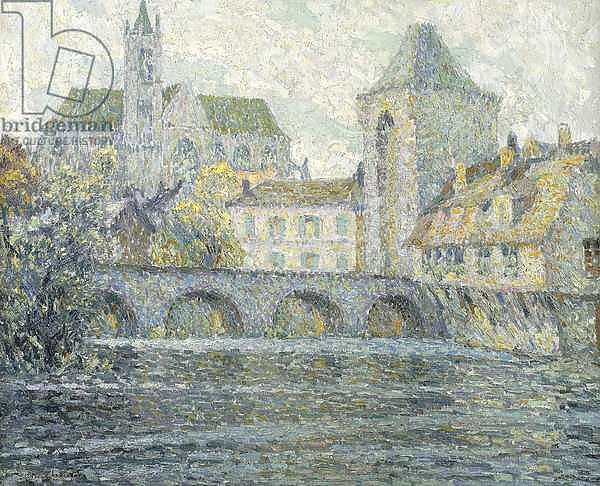 Moret Landscape, the Bridge; Paysage Moret, Le Pont, 1918