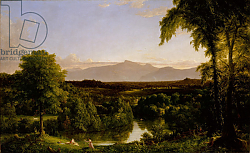 Постер Коул Томас View on the Catskill—Early Autumn, 1836-37 Постер Коул Томас View on the Catskill—Early Autumn, 1836-37