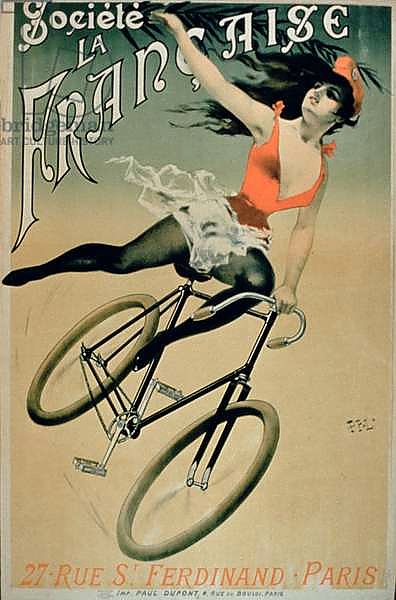 Poster advertising 'Societe La Francaise', Paris