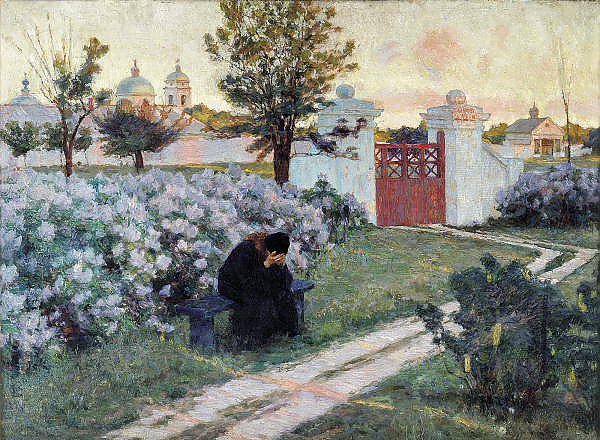 Постер Костанди Кириак Цветущая сирень. 1902