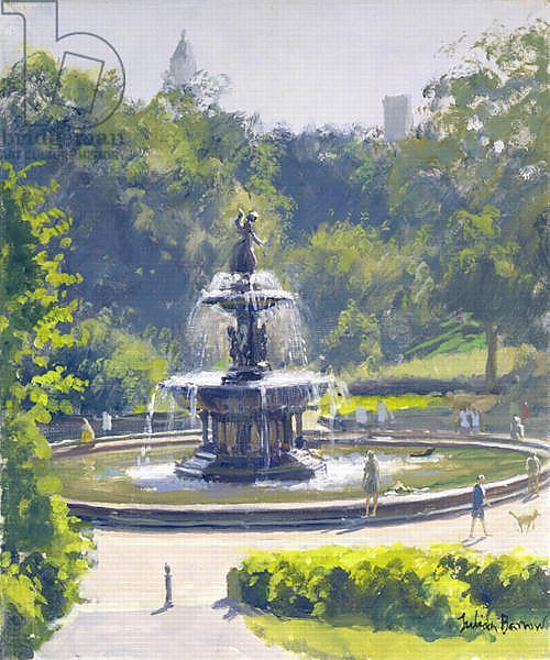 The Bethesda Fountain, Central Park, 1996