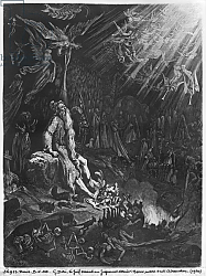 Постер Доре Гюстав The Wandering Jew and the Last Judgement, engraved by Felix Jean Gauchard Постер Доре Гюстав The Wandering Jew and the Last Judgement, engraved by Felix Jean Gauchard