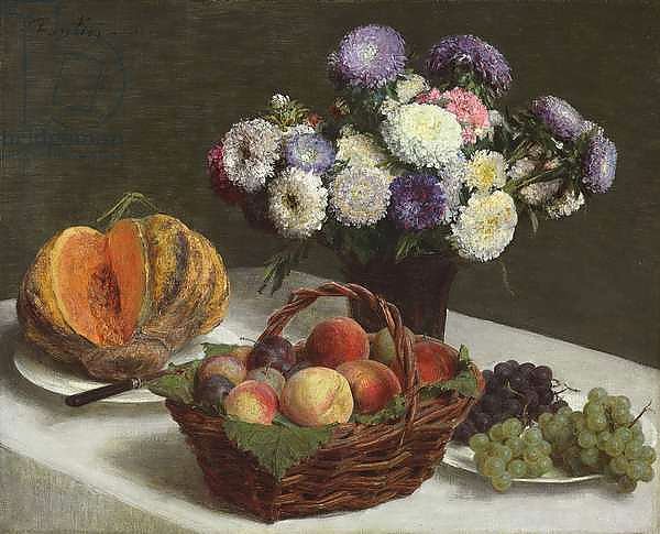 Flowers and Fruits, 1865