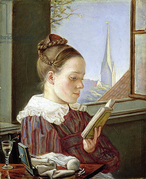 Minna Wasmann, the sister of the artist, 1822