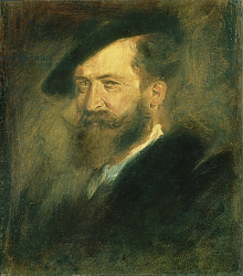 Постер Ленбах Франц Portrait of the Artist Wilhelm Busch, c.1878 Постер Ленбах Франц Portrait of the Artist Wilhelm Busch, c.1878
