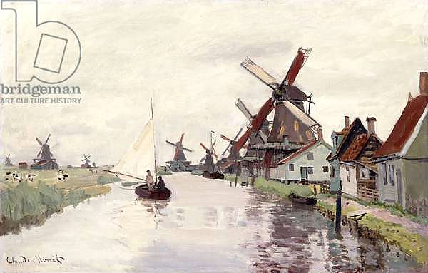 Windmill in Holland, 1871
