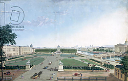 Постер Курвузье Анри View of the Place Louis XV and the Jardin des Tuileries, 1815-30 Постер Курвузье Анри View of the Place Louis XV and the Jardin des Tuileries, 1815-30