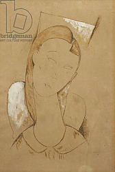 Постер Модильяни Амедео (Amedeo Modigliani) Young Woman; Giovane Donna, c. 1917-1918 Постер Модильяни Амедео (Amedeo Modigliani) Young Woman; Giovane Donna, c. 1917-1918