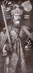 Постер Дюрер Альбрехт (последователи) Charlemagne, illustration from 'Romance and Legend of Chivalry' by A. R. Hope Moncrieff Постер Дюрер Альбрехт (последователи) Charlemagne, illustration from 'Romance and Legend of Chivalry' by A. R. Hope Moncrieff