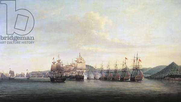 Barrington's Action at Santa Lucia, 1778