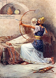 Постер Маргетсон Уильям The arrow of the Lord's deliverance Постер Маргетсон Уильям The arrow of the Lord's deliverance