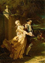 Постер Дюбуфе Эдуард Lovelace Abducting Clarissa Harlowe, 1867 Постер Дюбуфе Эдуард Lovelace Abducting Clarissa Harlowe, 1867