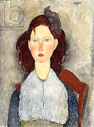 Постер Модильяни Амедео (Amedeo Modigliani) Seated girl, 1918 Постер Модильяни Амедео (Amedeo Modigliani) Seated girl, 1918