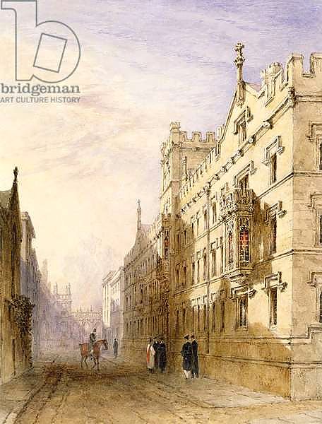 Exeter College, Oxford, 1835