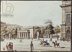 Постер Калау Ф. А. (акв) The new Watch House, next to the Armoury, Berlin Постер Калау Ф. А. (акв) The new Watch House, next to the Armoury, Berlin