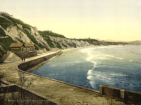 Франция. Биарриц, берег Басков