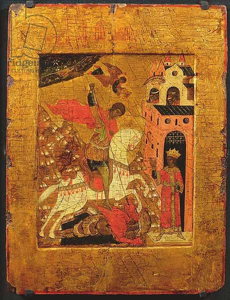 St. George and the Dragon, icon