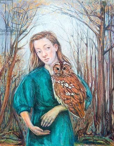 Girl with Owl, 2012