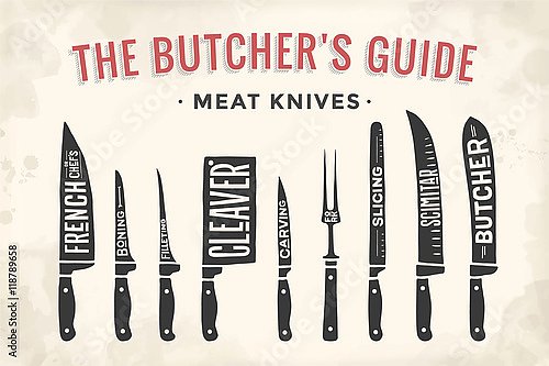 Набор ножей  для мяса