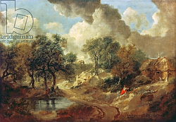 Постер Гейнсборо Томас Suffolk Landscape, 1748 Постер Гейнсборо Томас Suffolk Landscape, 1748