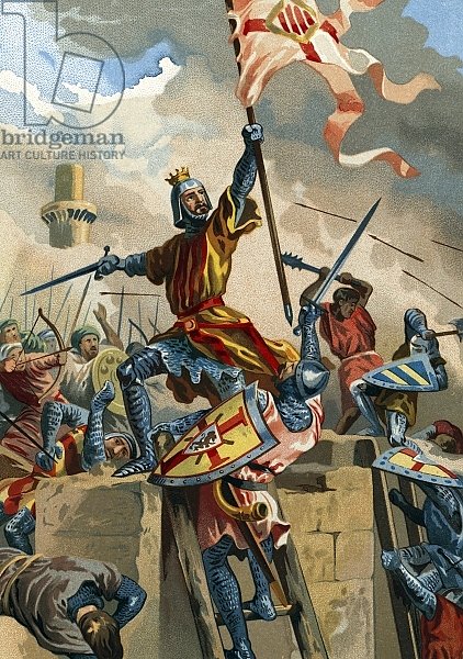 Ramon Berenguer IV, count of Barcelona, capturing Tortosa from the Muslims in 1148