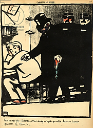 Постер Валлоттон Феликс A prisoner is exiled, from 'Crimes and Punishments', 1902 Постер Валлоттон Феликс A prisoner is exiled, from 'Crimes and Punishments', 1902