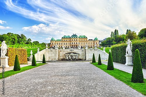 Австрия, Вена. Upper Belvedere. Main palace