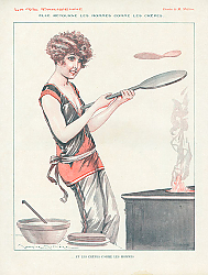 Постер Elle Retourne Les Hommes Comme Les Crepes Постер Elle Retourne Les Hommes Comme Les Crepes