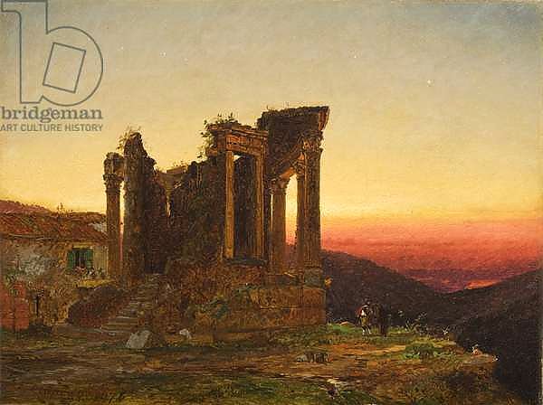 Temple of the Sibyl, Tivoli, 1876