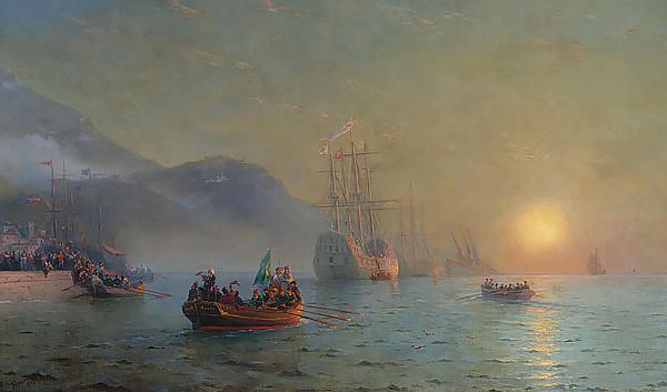 Отплытие Колумба из Палоса