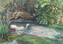 Постер Милле Джон Эверетт Ophelia Постер Милле Джон Эверетт Ophelia