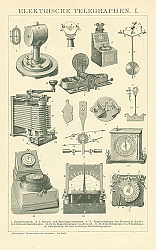 Постер Электрический телеграф I