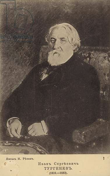 Ivan Turgenev, Russian novelist, short story writer and playwright